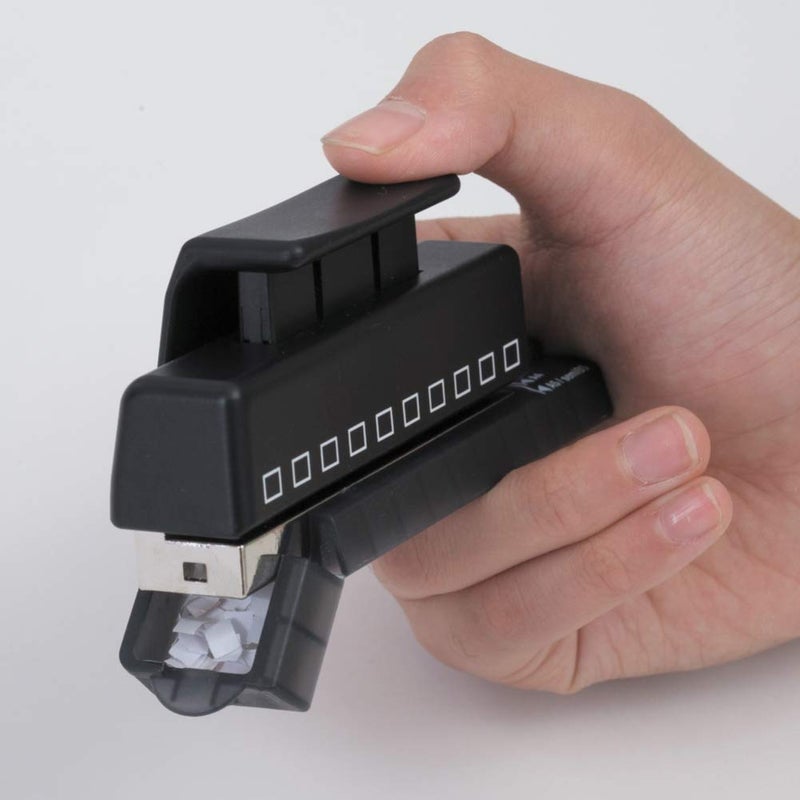 Lihit Lab., One-Third Punch 10 Holes Punch P-1601, Punch for Twist Notes(Japan Import) - Image 5